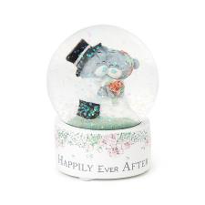 Happily Ever After Me to You Bear Wedding Snow Globe Image Preview